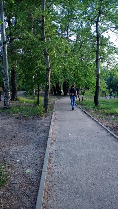В Днепре на косе вандалы разломали лавочки и выбросили их в речку - рис. 1