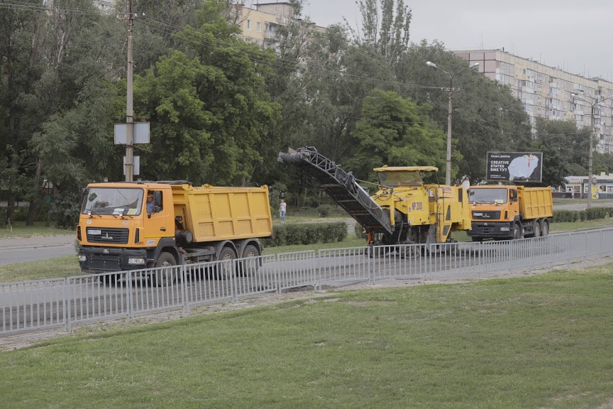 Реконструкция улицы Юрия Кондратюка 