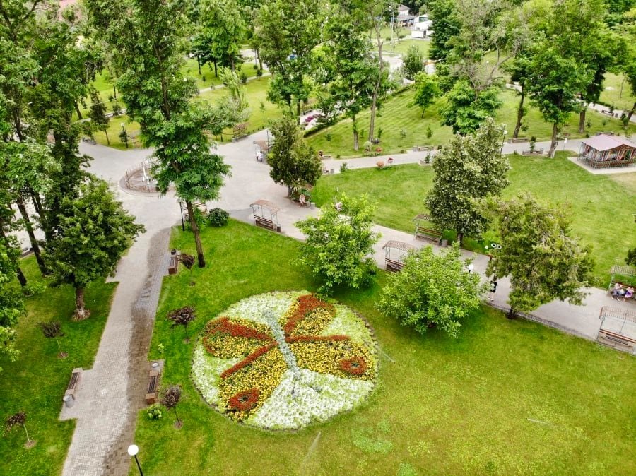 В парках Покрова создали уникальные цветочные клумбы (ФОТО) - рис. 6