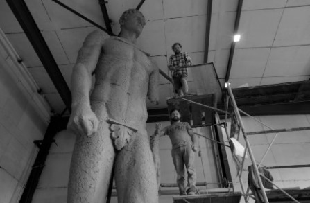 В Днепре на Екатеринославском бульваре появится 7-метровая скульптура Атланта - рис. 1