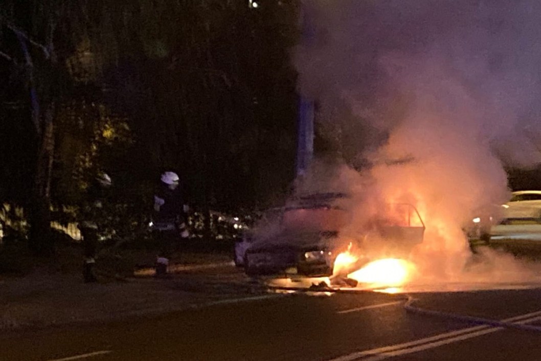 В Днепре горели автомобили