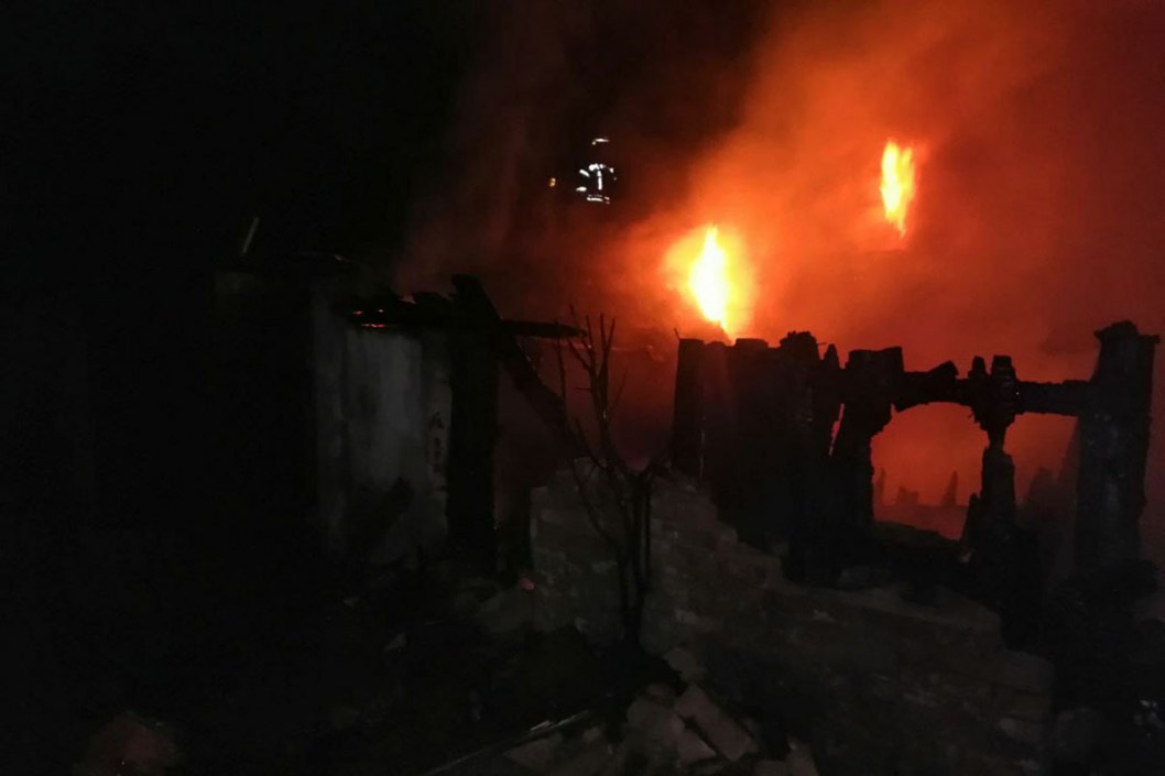 В Кривом Роге 13 спасателей тушили масштабный пожар - рис. 2