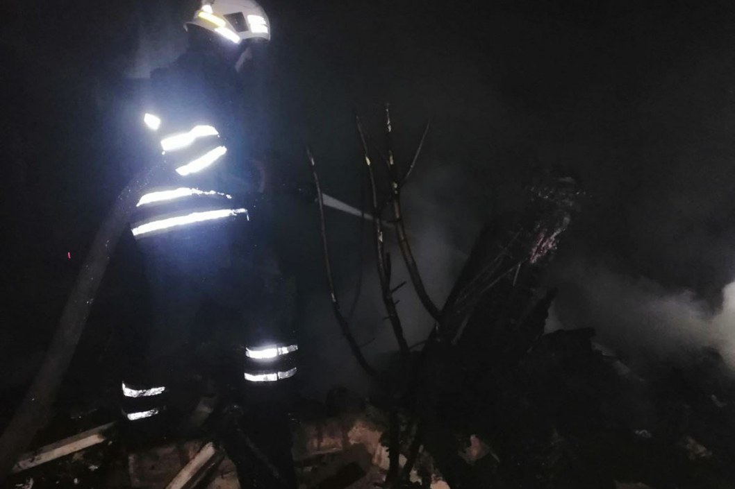 В Кривом Роге 13 спасателей тушили масштабный пожар - рис. 1