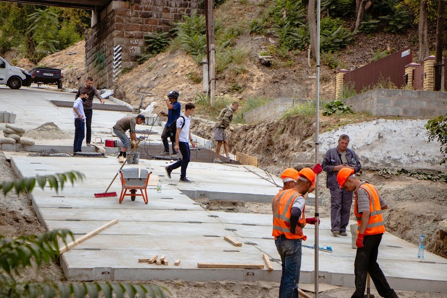 В Днепре реконструкция Крестьянского спуска уже на финальном этапе - рис. 2