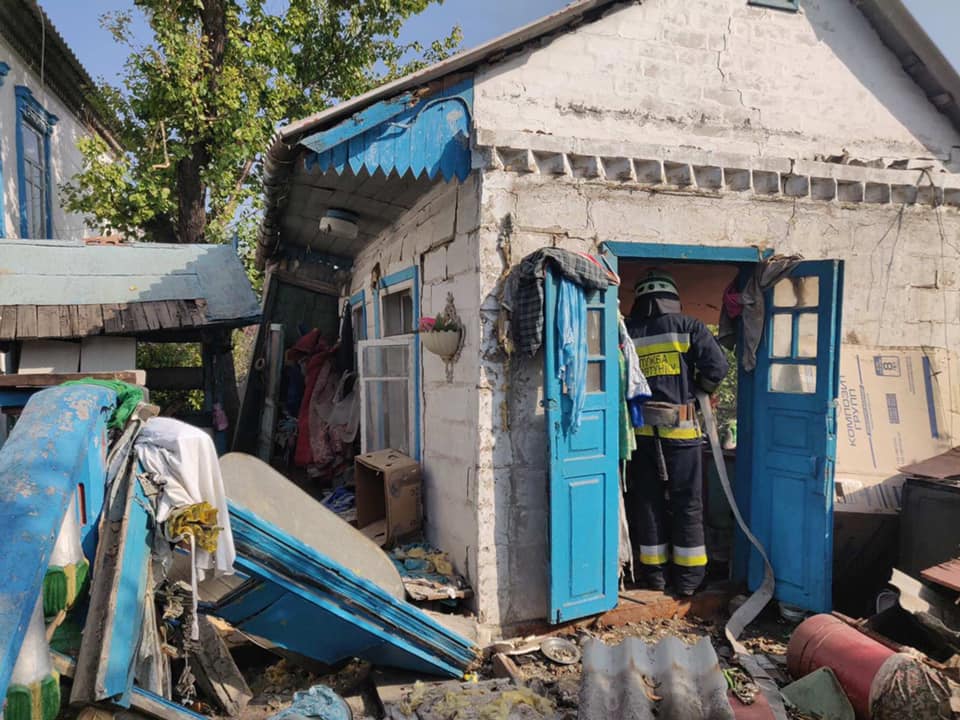 В одном из частных домов Днепра произошел взрыв бытового газа - рис. 2