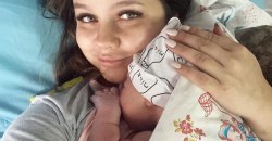 Известная днепрянка снимала сторис в Instagram пока рожала - рис. 11