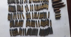 Больше сотни боеприпасов и ружье: в Новомосковске у мужчины обнаружили незаконный склад оружия - рис. 21