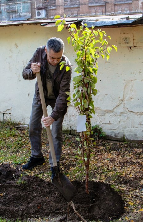 «Дніпро квітучий»: в рамках декадника в городе высадили 70 молодых деревьев - рис. 13