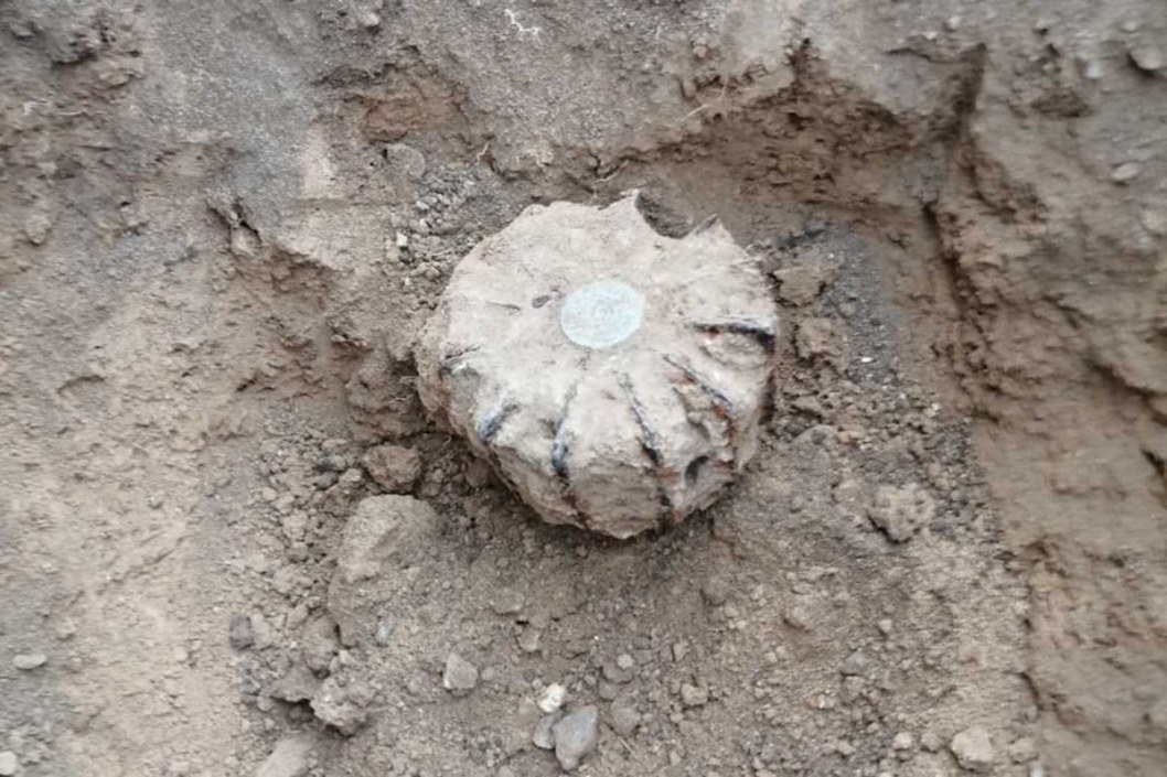 Опасные находки: за день на Днепропетровщине обнаружили две мины - рис. 1