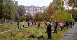 В Днепре на жилмассивах Покровский и Красный камень высадили 70 молодых деревьев - рис. 10