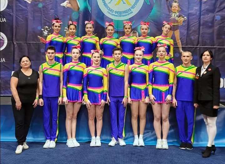 Спортсмены Днепропетровщины завоевали награды на Кубке Украины по черлидингу - рис. 1