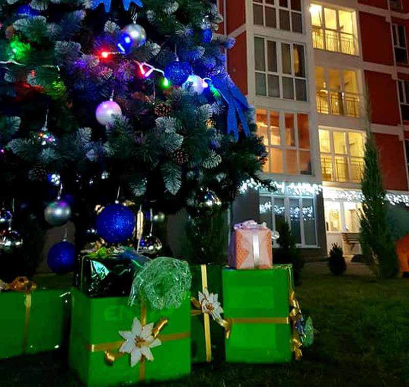 В Днепре во дворе многоэтажки "поселились" олени (ФОТО) - рис. 5