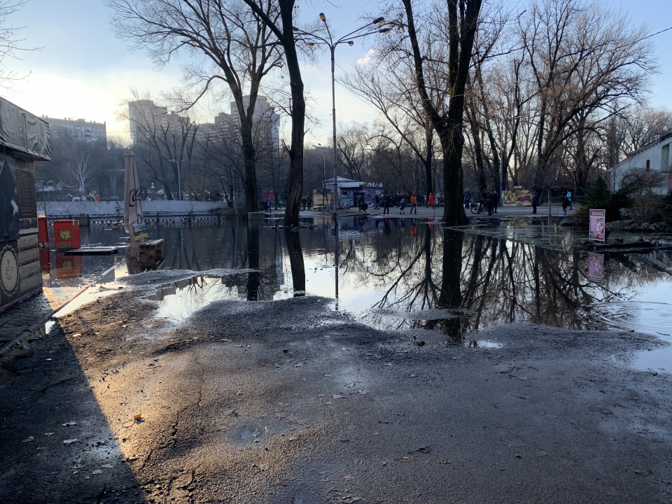 Потоп в парке Глобы: как обстоят дела сейчас - рис. 1