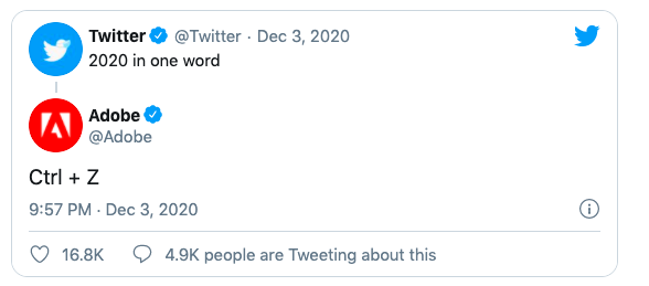 «Отписаться от 2020»: Twitter предложил описать уходящий год одним словом - рис. 2