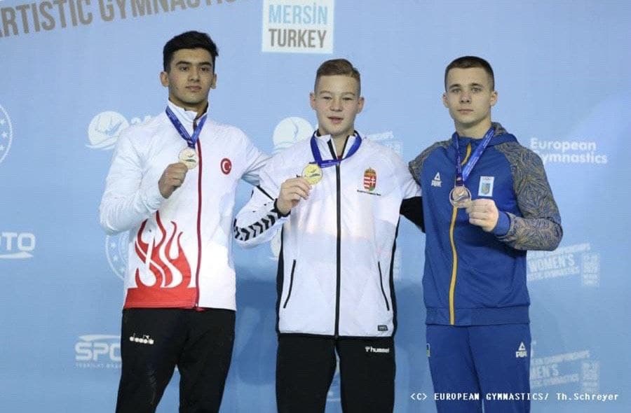 Днепрянин стал призером Чемпионата Европы по спортивной гимнастике - рис. 1