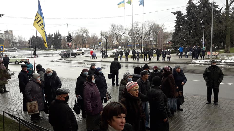 Сегодня в Павлограде прошел тарифный мини-майдан - рис. 1