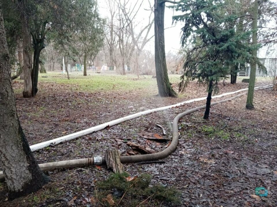 В днепровском парке Глобы озеро снова вышло из берегов (ФОТО) - рис. 10