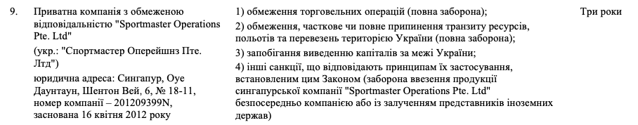 В Украине сеть «Спортмастер» попала под санкции: как магазины работают в Днепре - рис. 1