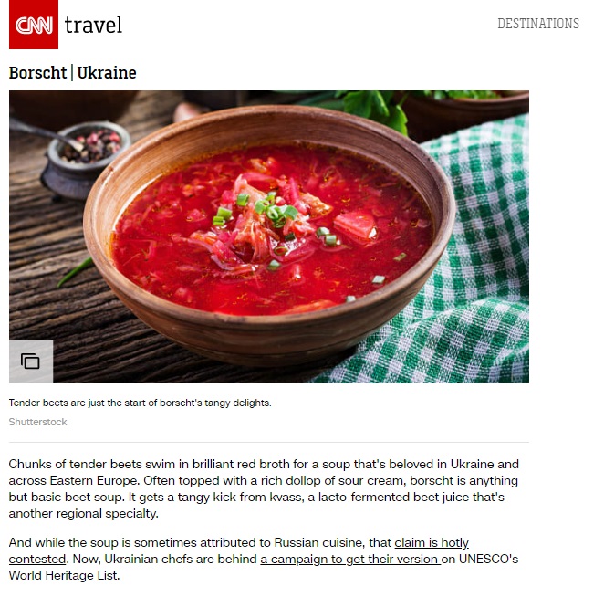 Обогнал гаспачо и буйабес: украинский борщ попал в 20-ку самых вкусных супов мира - рис. 1