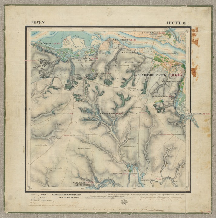 В российском архиве нашли секретные карты Днепра позапрошлого века (ФОТО) - рис. 2