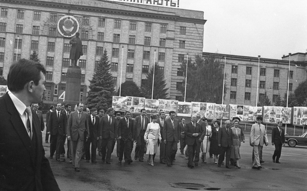 Горбачеву - 90: как экс-президент СССР посещал Днепр (ФОТО) - рис. 2