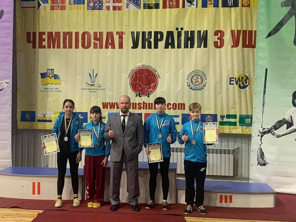Днепровские спортсмены стали призерами чемпионата Украины по ушу - рис. 1
