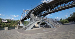 В Днепре планируют демонтировать пешеходный мост на Монастырский остров - рис. 2