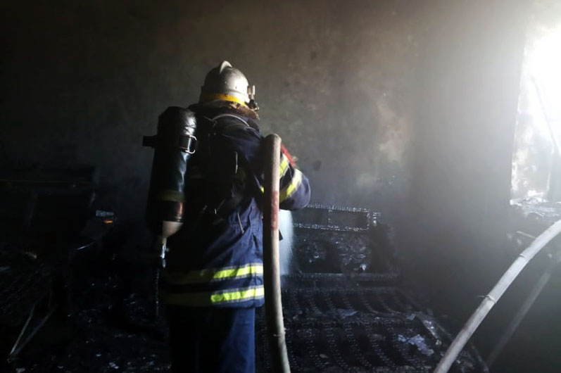 На Днепропетровщине во время пожара погиб хозяин частного дома - рис. 1