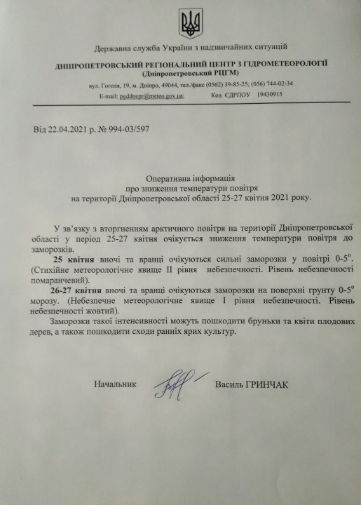 Уровень опасности «желтый»: на Днепропетровщине объявили штормовое предупреждение - рис. 2