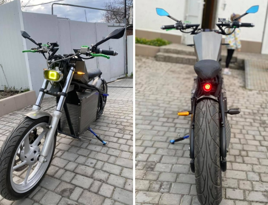 Днепровские байкеры создали уникальный электромотоцикл (ФОТО) - рис. 3