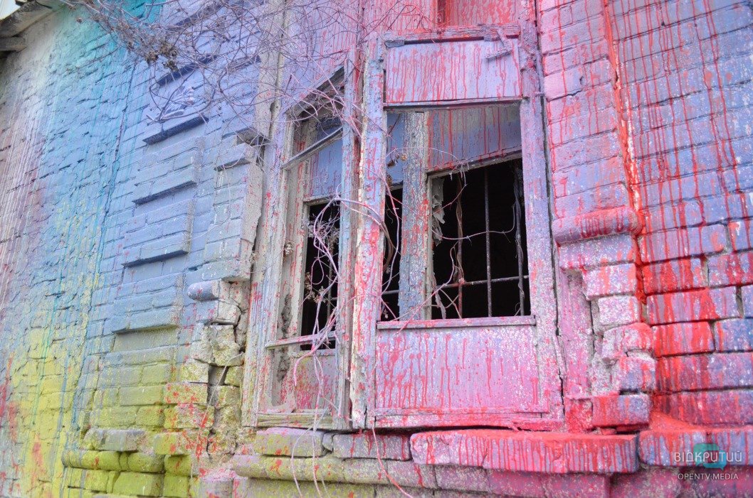 В Днепре уличный художник разрисовал заброшенный дом (ФОТО) - рис. 5