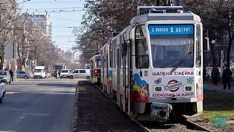 В понедельник два трамвая в Днепре будут ездить по сокращенным маршрутам - рис. 1