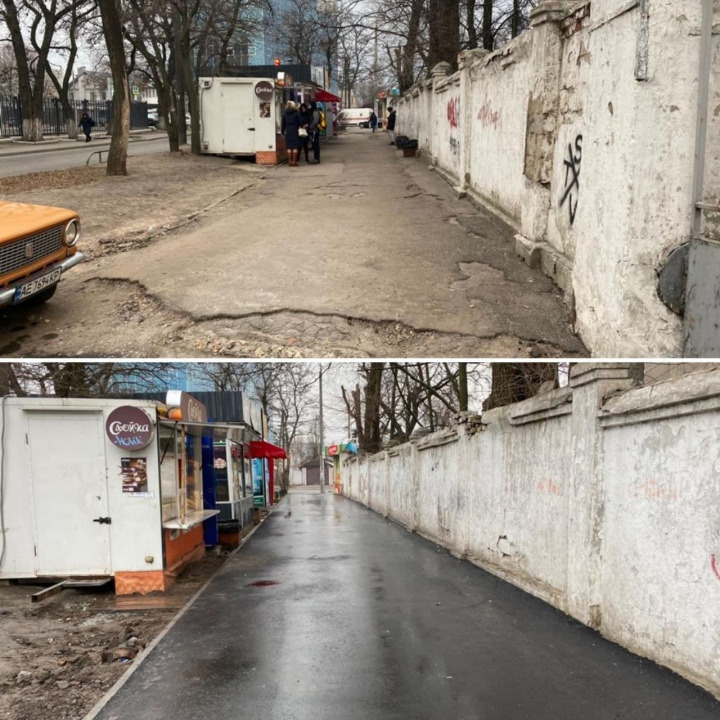 В Днепре завершили ремонт пешеходной зоны по проспекту Гагарина (ФОТО) - рис. 4