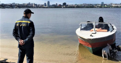 В Днепре сотрудники ГСЧС очистили дно на пляже «Сагайдак» - рис. 3