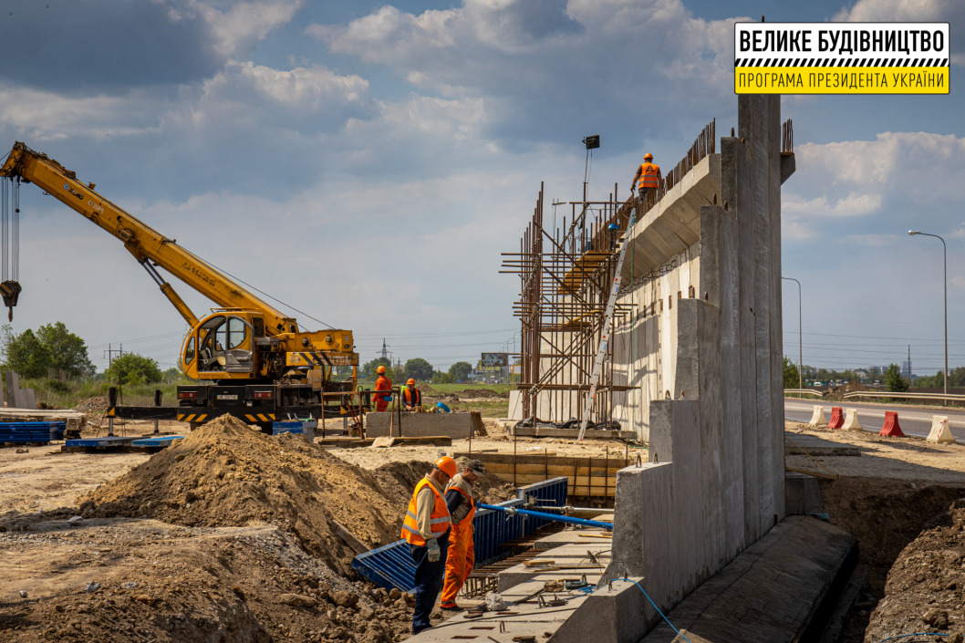 Под Днепром продолжается строительство двухуровневой объездной развязки - рис. 6