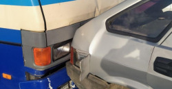 В Днепре на Центральном мосту произошло ДТП: пострадали пассажиры двух автобусов - рис. 2