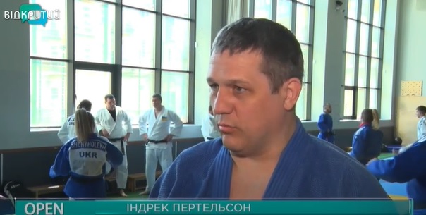В Днепре знаменитый чемпион по дзюдо провел мастер-класс для молодых спортсменов - рис. 1