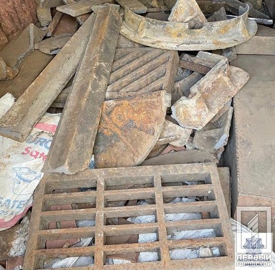 В Кривом Роге полиция случайно поймала расхитителя городской инфраструктуры - рис. 2