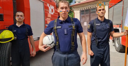 Спасатели Днепропетровщины провели флешмоб в поддержку сборной Украины на Евро - рис. 6