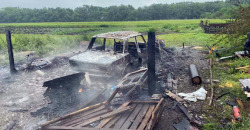 В Днепропетровской области сгорел легковой автомобиль - рис. 6