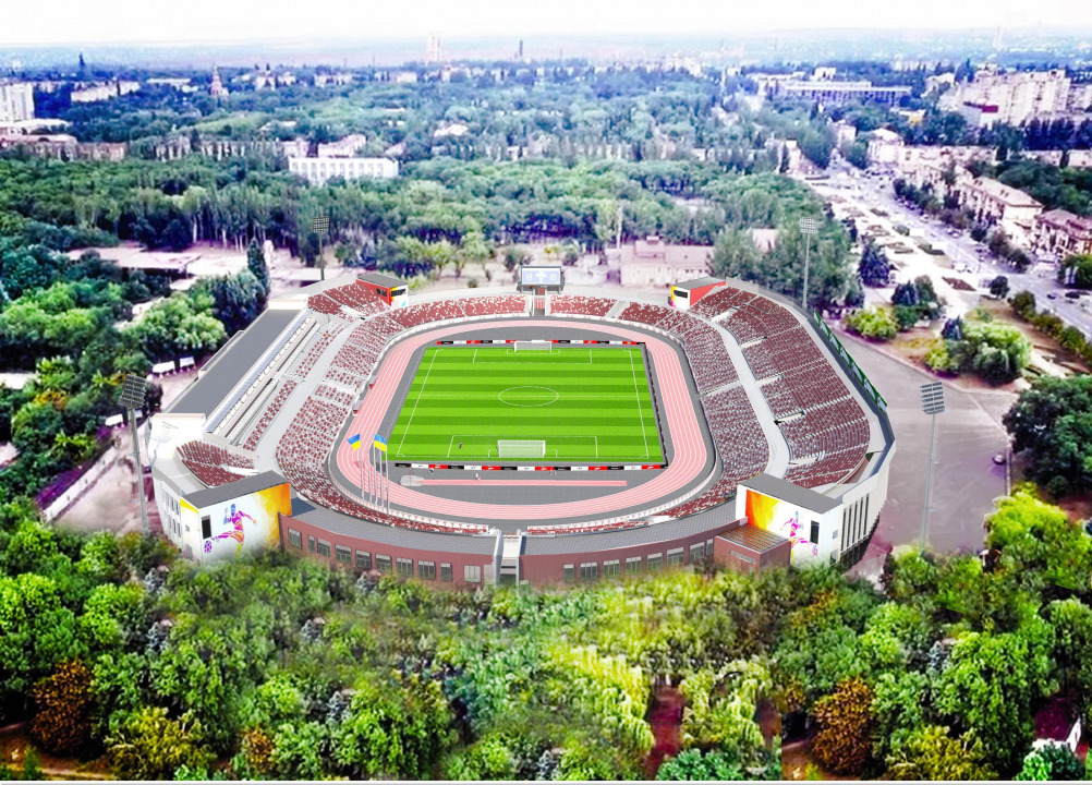 Масштабное обновление: в Кривом Роге продолжают реконструировать стадионы - рис. 1