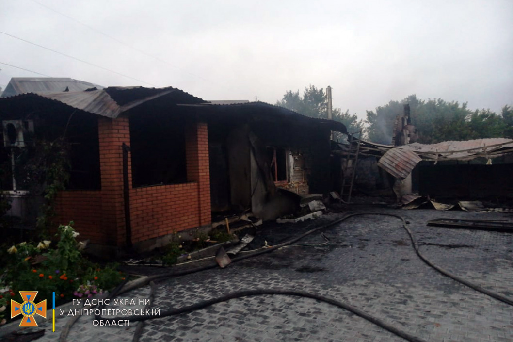 Короткое замыкание или поджог: на Днепропетровщине дотла сгорел частный дом - рис. 3