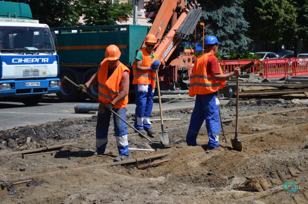 В Днепре на Сечевых Стрельцов стартовала реконструкция трамвайных путей: фото - рис. 4