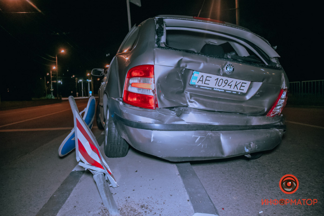 Ночное ДТП на бульваре Славы: пострадавшего госпитализировали в больницу - рис. 1