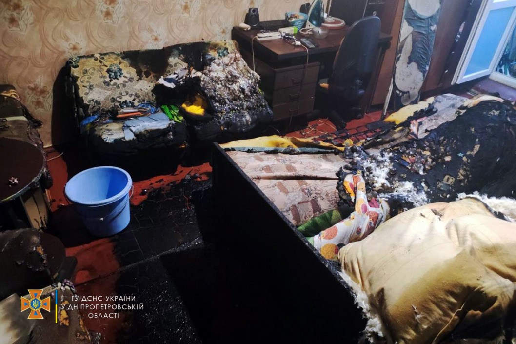 На Днепропетровщине во время пожара множественные ожоги получил 45-летний мужчина - рис. 2
