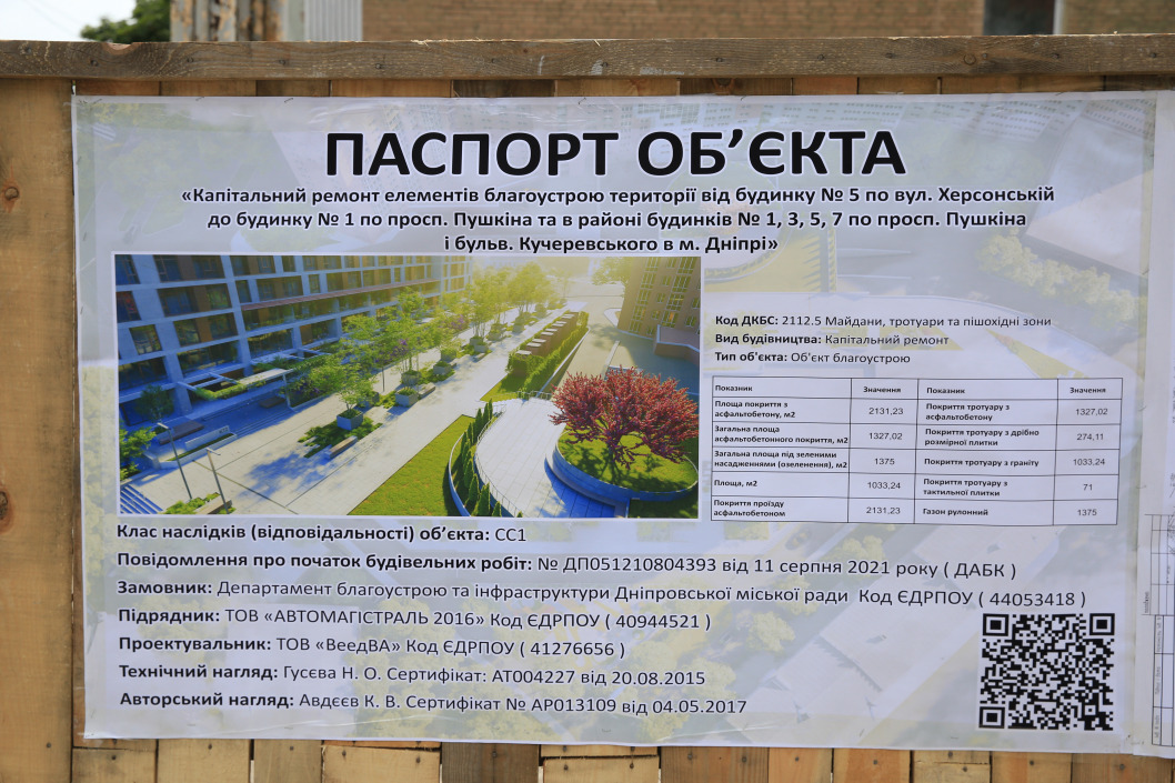 Работы в разгаре: как продвигается реконструкция бульвара Кучеревского в Днепре - рис. 1