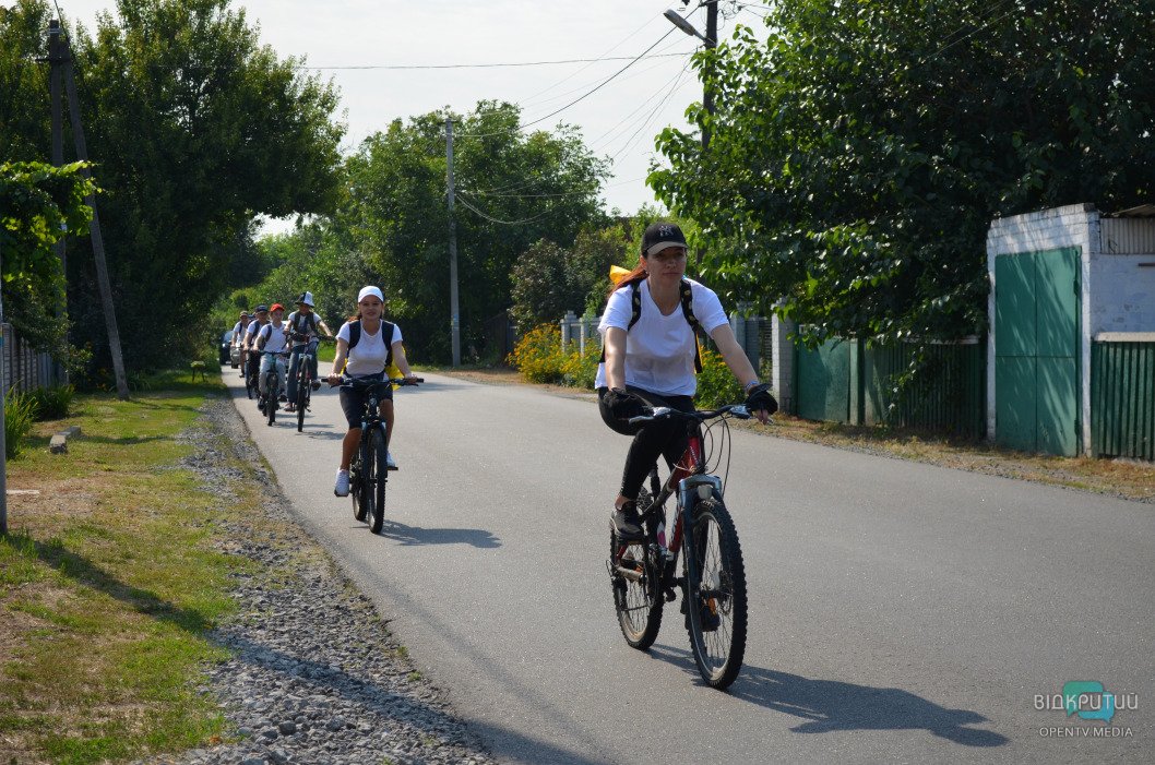 30 километров ко Дню Независимости: под Днепром провели велопробег дружбы (Фото) - рис. 19
