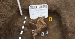 В Каменском почти на поверхности земли нашли останки освободителя города - рис. 11