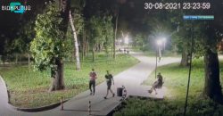 В Днепре разыскивают вандалов, сломавших 16 урн в парке Гагарина (Видео) - рис. 3