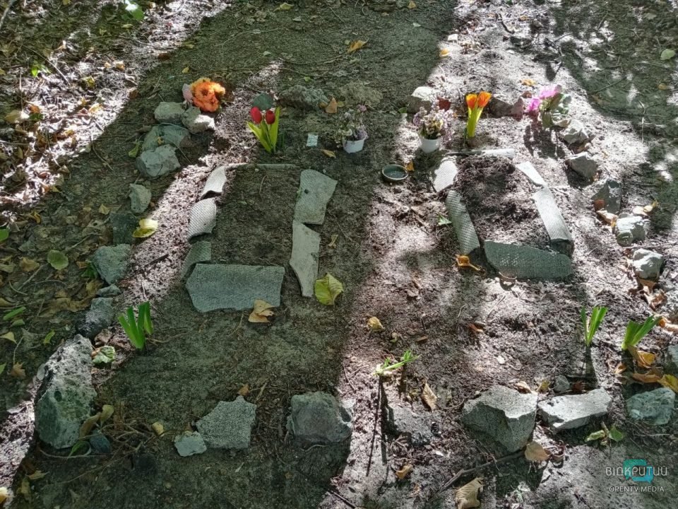 В Днепре на Красном Камне устроили кладбище домашних животных: фото - рис. 2